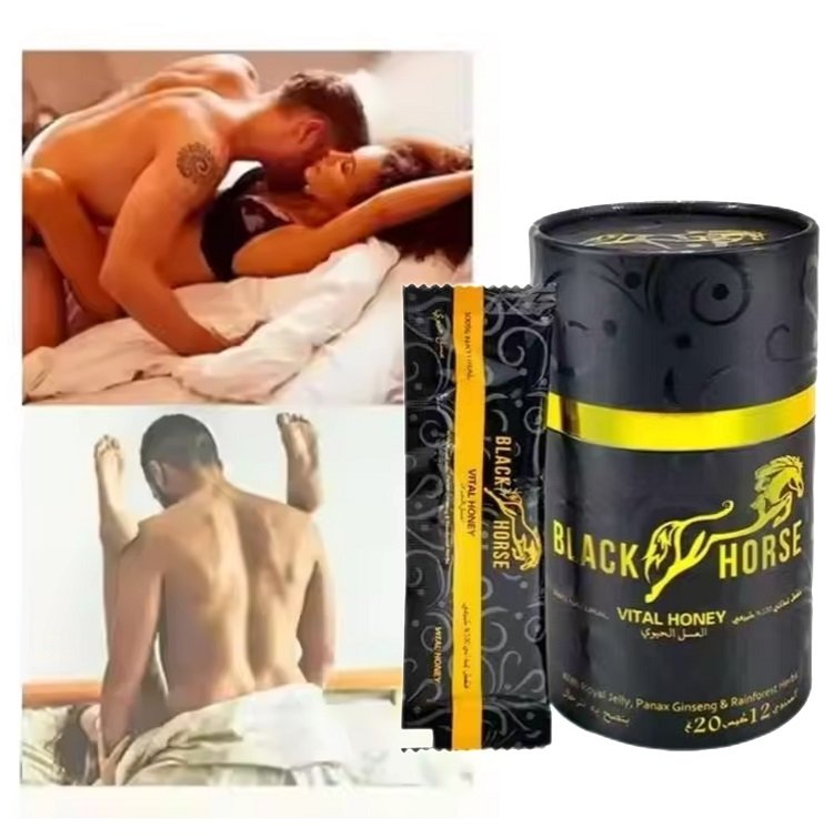 Hot selling Black Horse 20g Men's Honey Factory Wholesale Men's Natural Products Customizable Small Packaging OEM