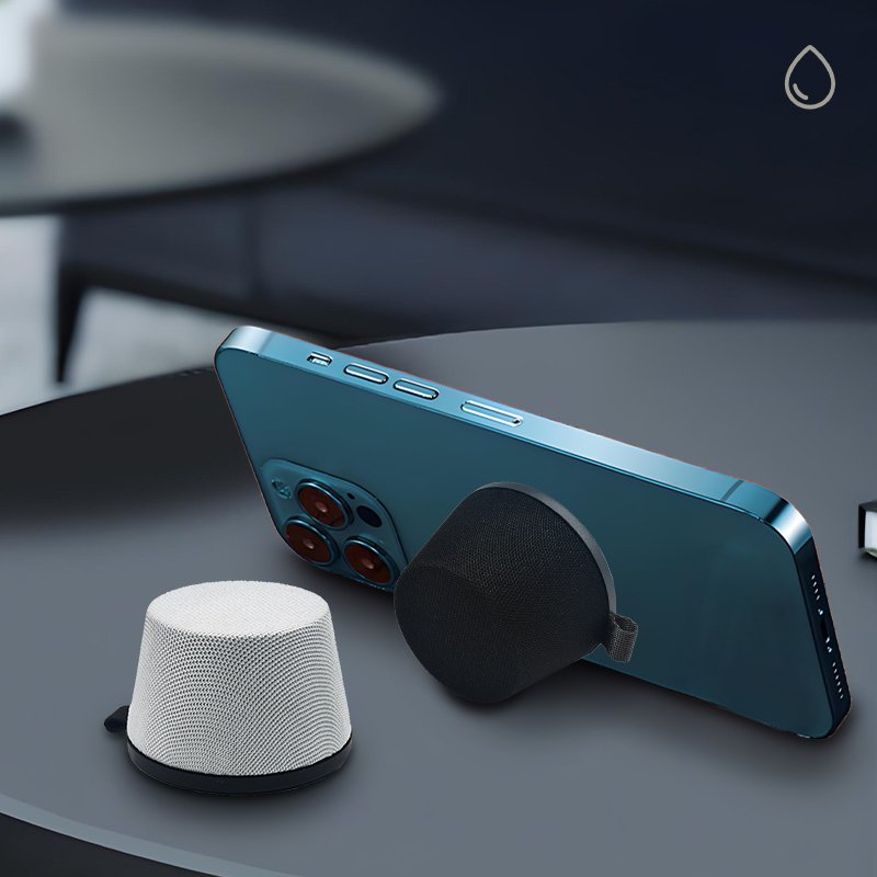 Wholesale IPX7 waterproof Bluetooth speaker, portable mobile phone magnetic bracket, wireless mini speaker