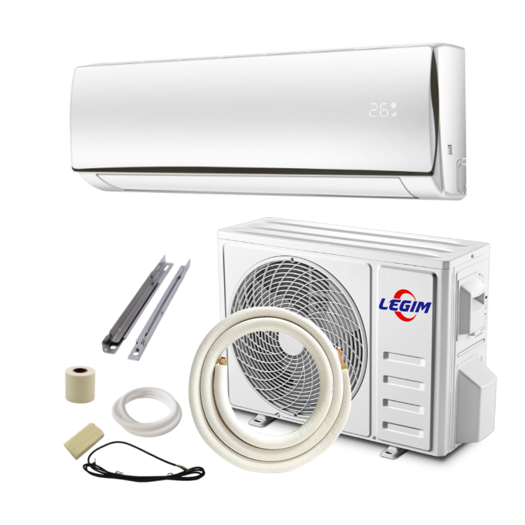 TCL split air conditioner mini heat pump 9000-24000 BTU, cooling and heating, using R410A, 220V-240V, variable frequency high efficiency
