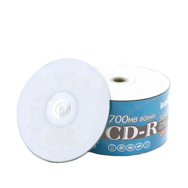Wholesale price 1-52x blank CD music blank CD 700MB printable CD empty CD