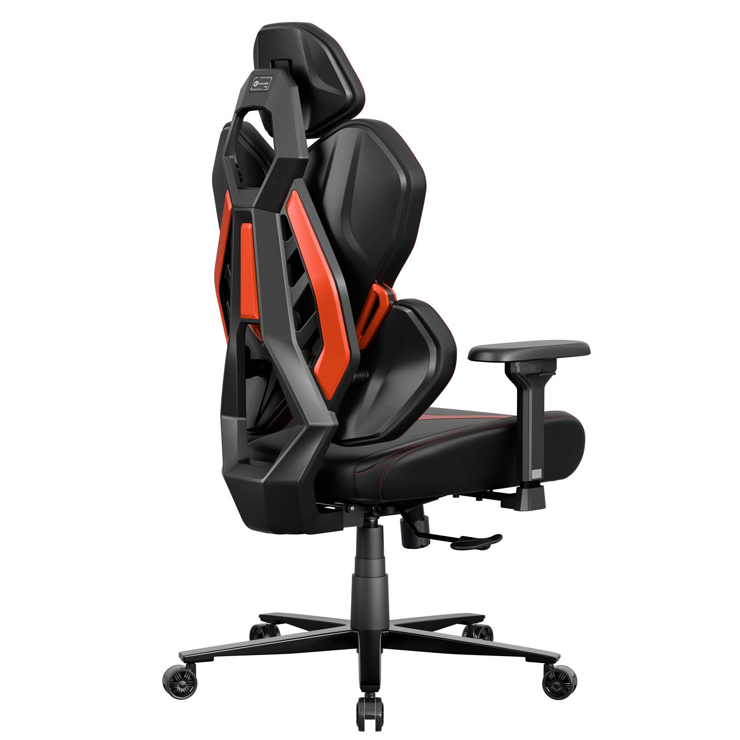 Factory customized logo fabric game chair, high-quality ergonomic racing style office computer chair, 3D adjustable armrests, 4-level adjustment