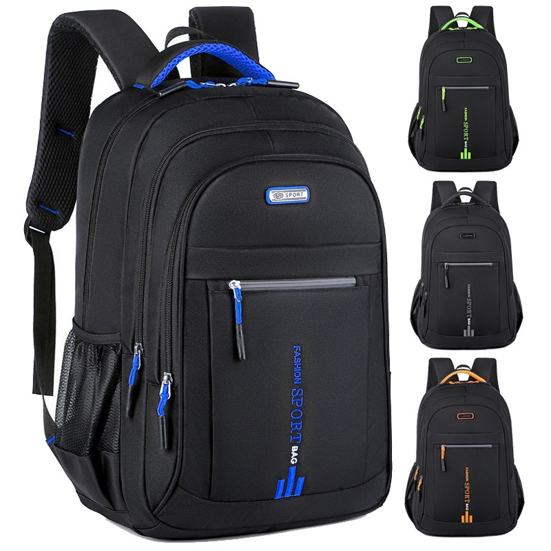 Waterproof laptop, large capacity men's travel backpack, high school, middle school student backpack