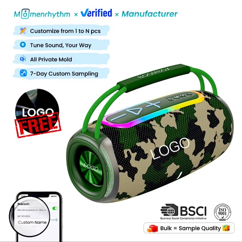 Hot selling BOOMBOX S680 speaker BT5.0 outdoor wireless speaker outdoor Partybox subwoofer high-strength outdoor speaker